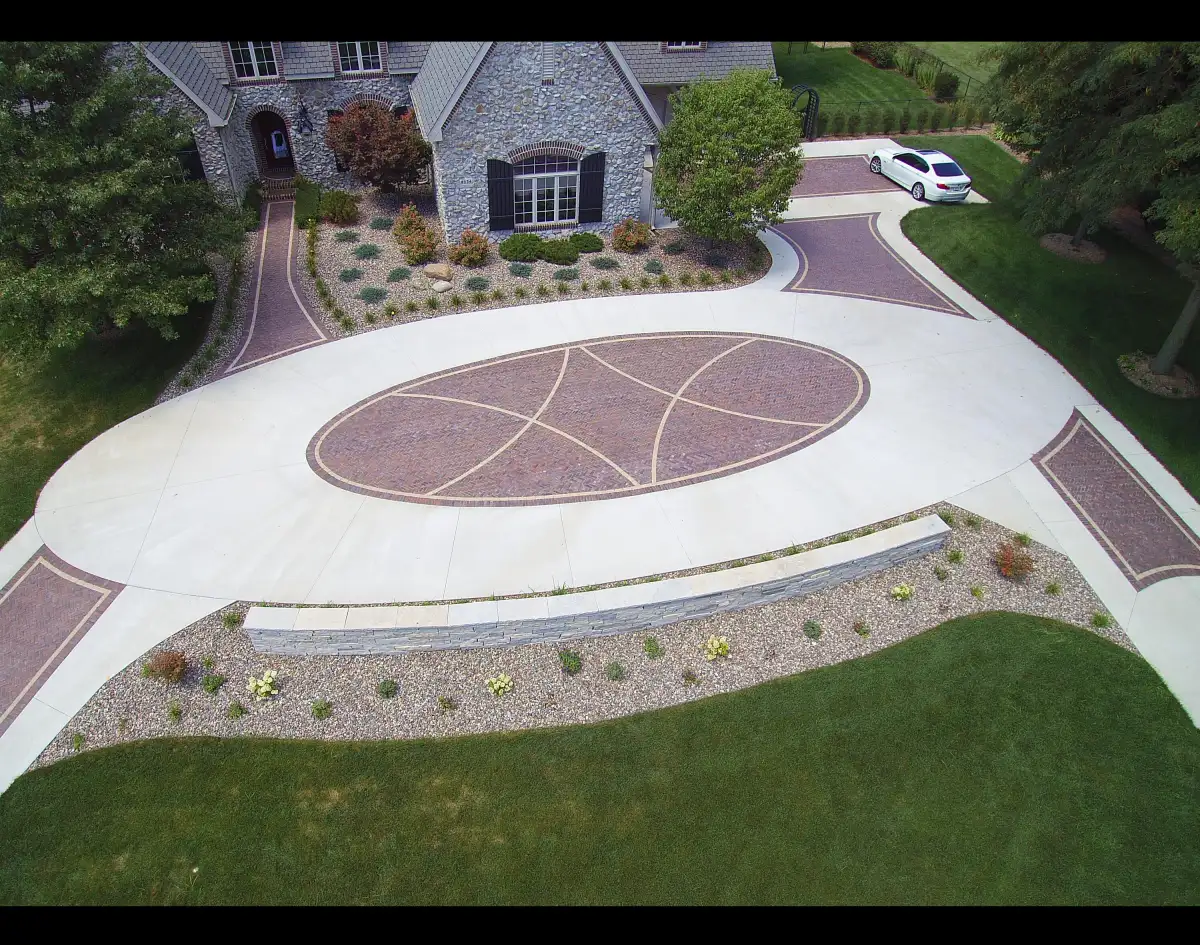 Landscaping and plantings in Cedar Falls, Iowa