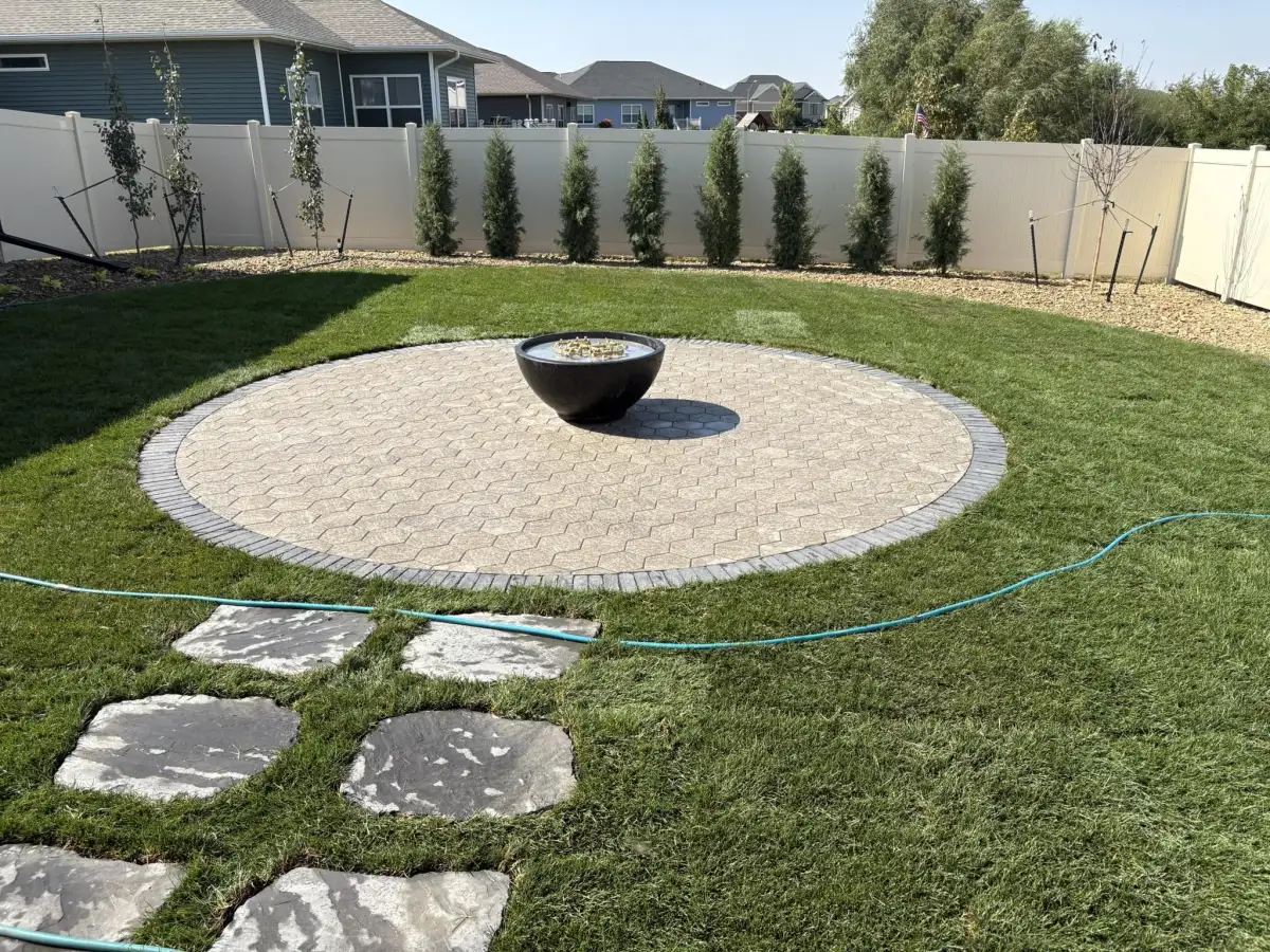 Professional sod installation by Matthias Landscaping in Waterloo, Iowa
